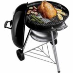 さぎ山記念公園BBQ場で提供している蓋つきの丸鶏が焼けるケトル