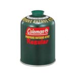 さぎ山記念公園BBQ場の有料エリアで使用できるColeman純正LPガス燃料