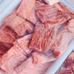 さぎ山記念公園BBQ場で提供しているカルビ