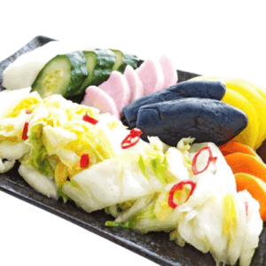 さぎ山記念公園BBQ場で購入できるお新香盛合せ