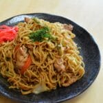 さぎ山記念公園BBQ場で提供しているソース焼きそば
